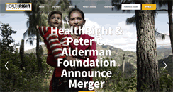 Desktop Screenshot of healthright.org