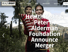 Tablet Screenshot of healthright.org
